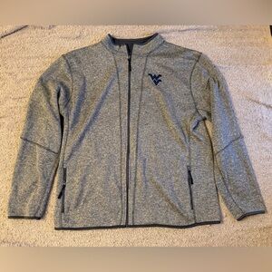 Colosseum Gray and Black Men's Full-Zip Jacket
